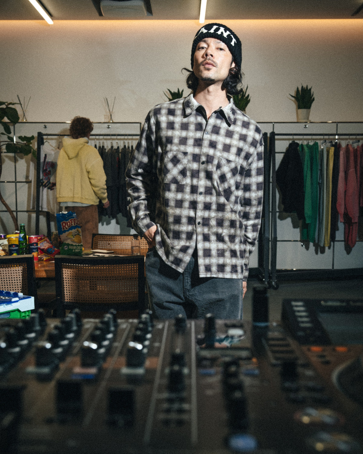 026 PRINT CHECK SHIRT