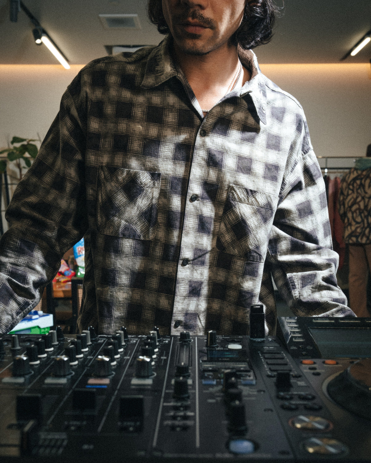 026 PRINT CHECK SHIRT