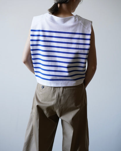 BASQUE SLEEVELESS SHIRT