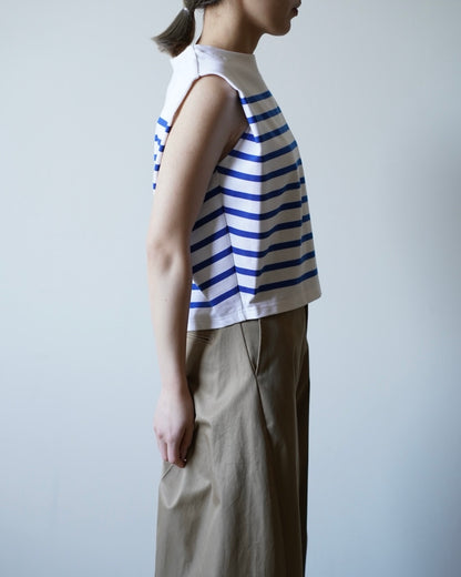 BASQUE SLEEVELESS SHIRT