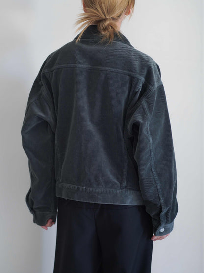 8W CORD TRUCKER JACKET