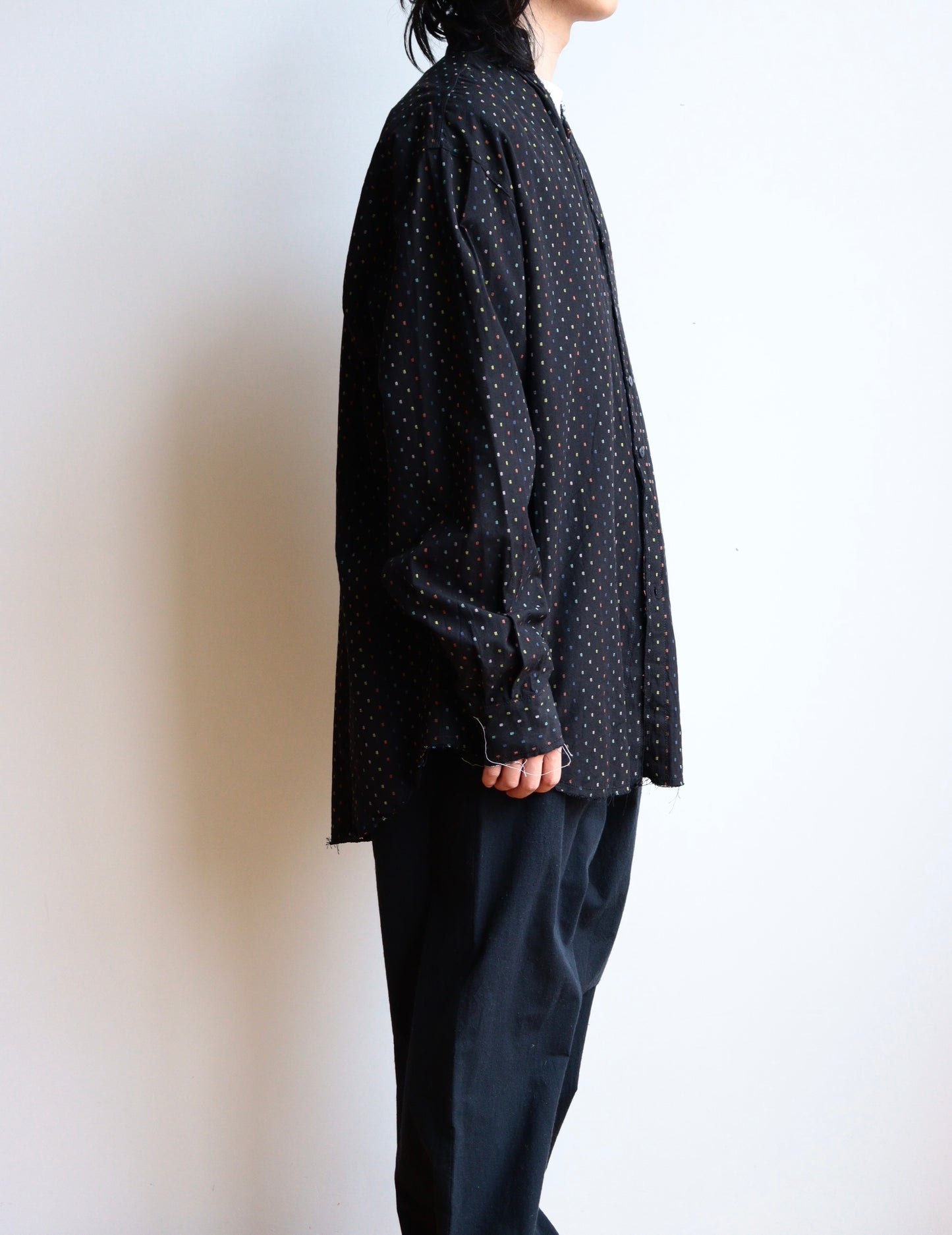 cut off collar shirt