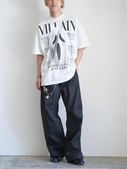 VILLAIN COVER PRINT T-SHIRT