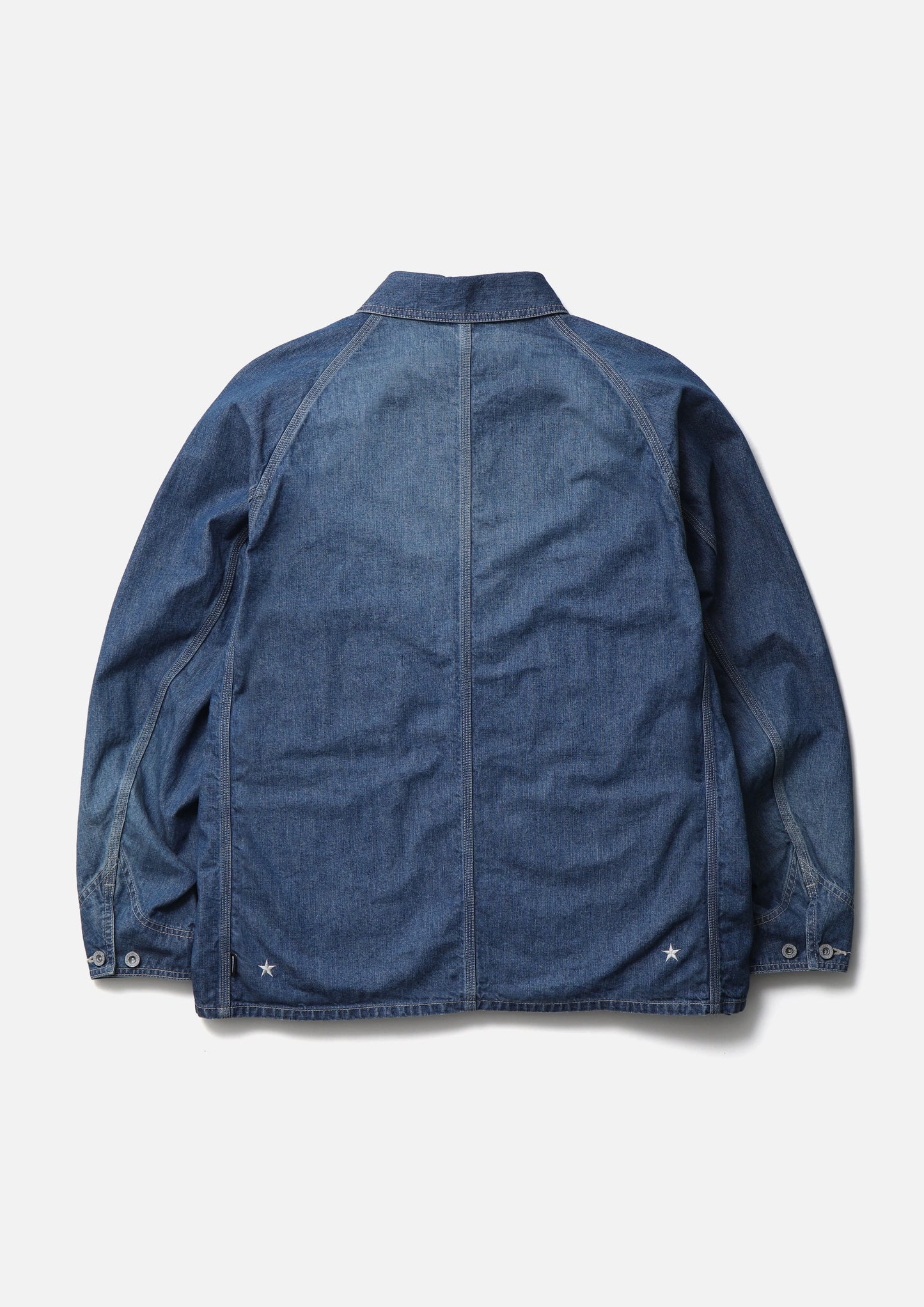 NH×M&M WASHED DENIM COVERALL JACKET