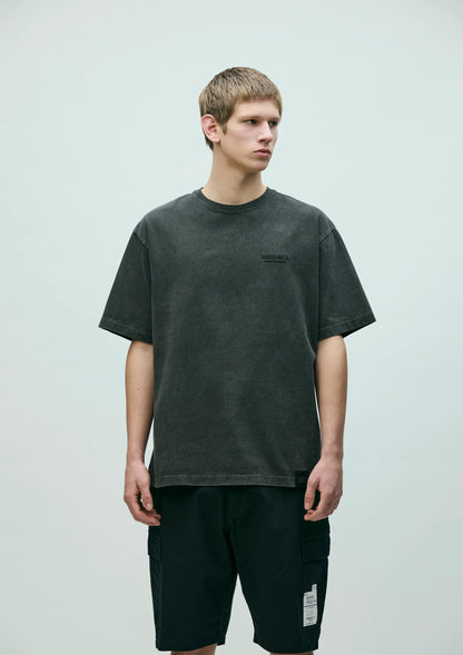 PIGMENT DYED CREWNECK SS