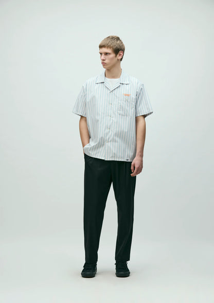 STRIPE WORK SHIRT SS