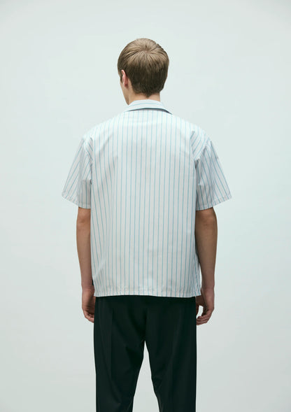 STRIPE WORK SHIRT SS