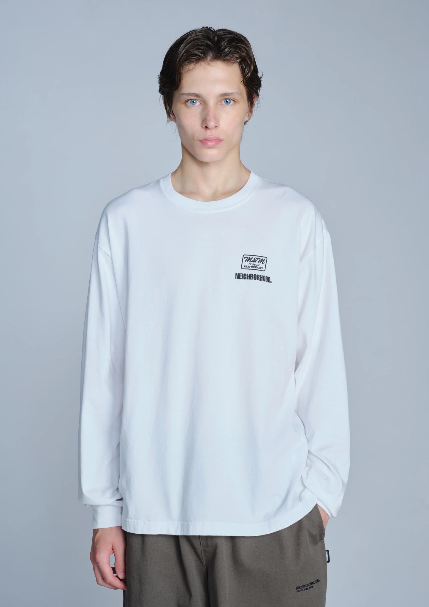 NH×M&M TEE LS