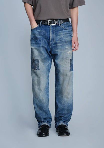 SAVAGE DENIM DP BASIC PANTS