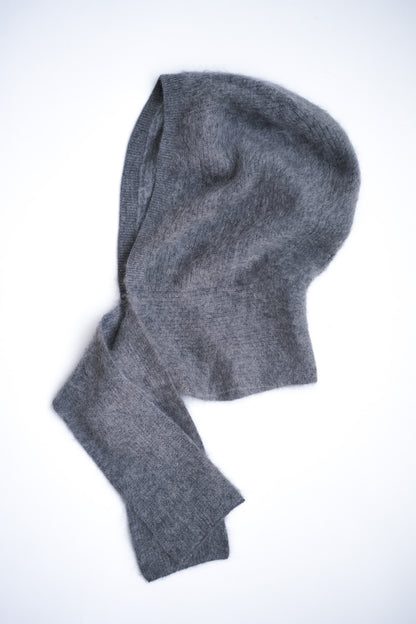 CASHMERE SHAGGY BALACLAVA