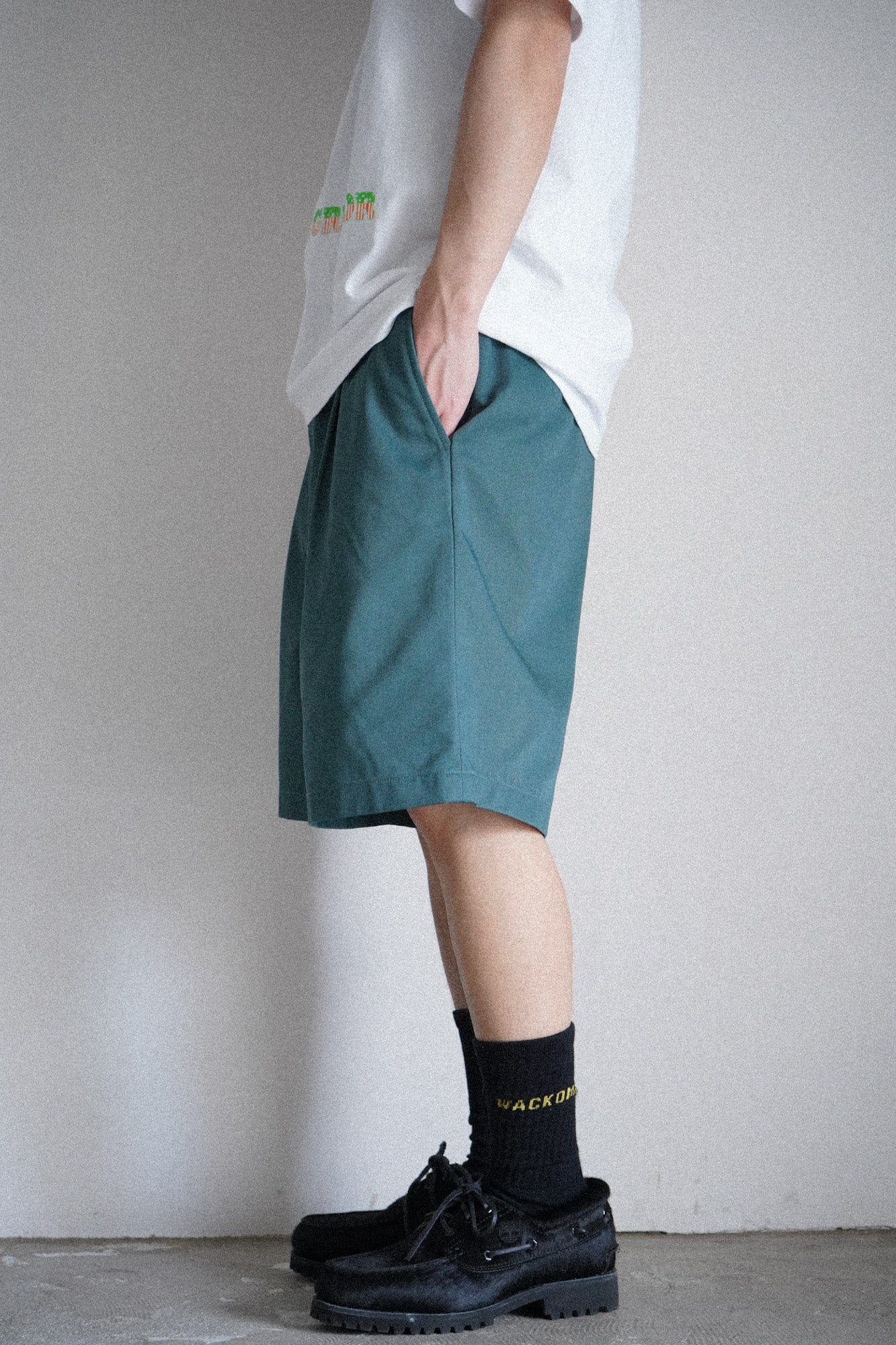 DICKIES / PLEATED SHORT TROUSERS