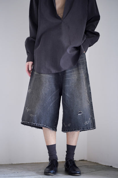 BAGGY DENIM SHORTS