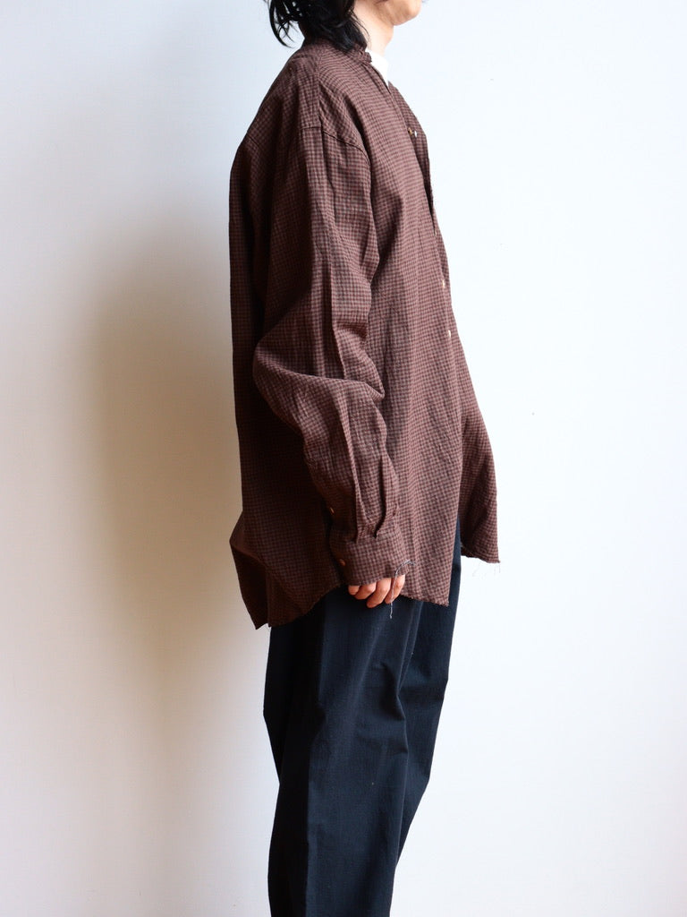 cut off collar shirt