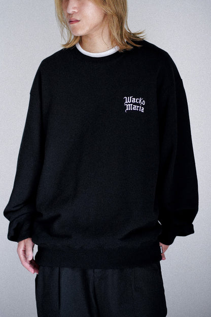 WASHED MIDDLE WEIGHT CREW NECK SWEAT SHIRT ( TYPE-2 )