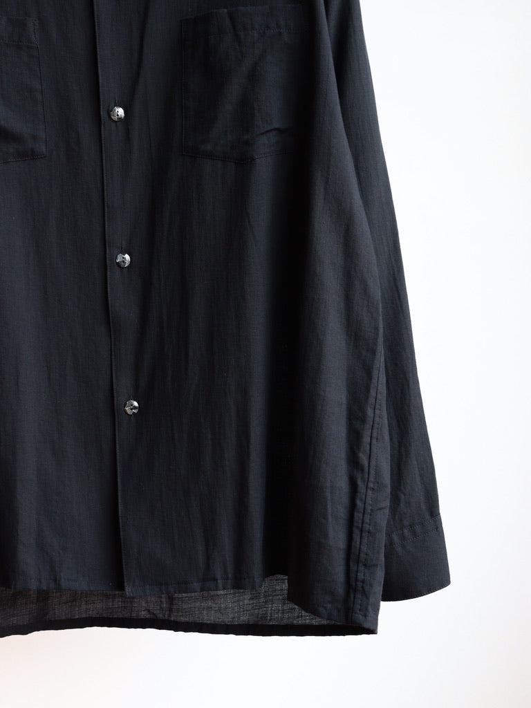open collar shirt