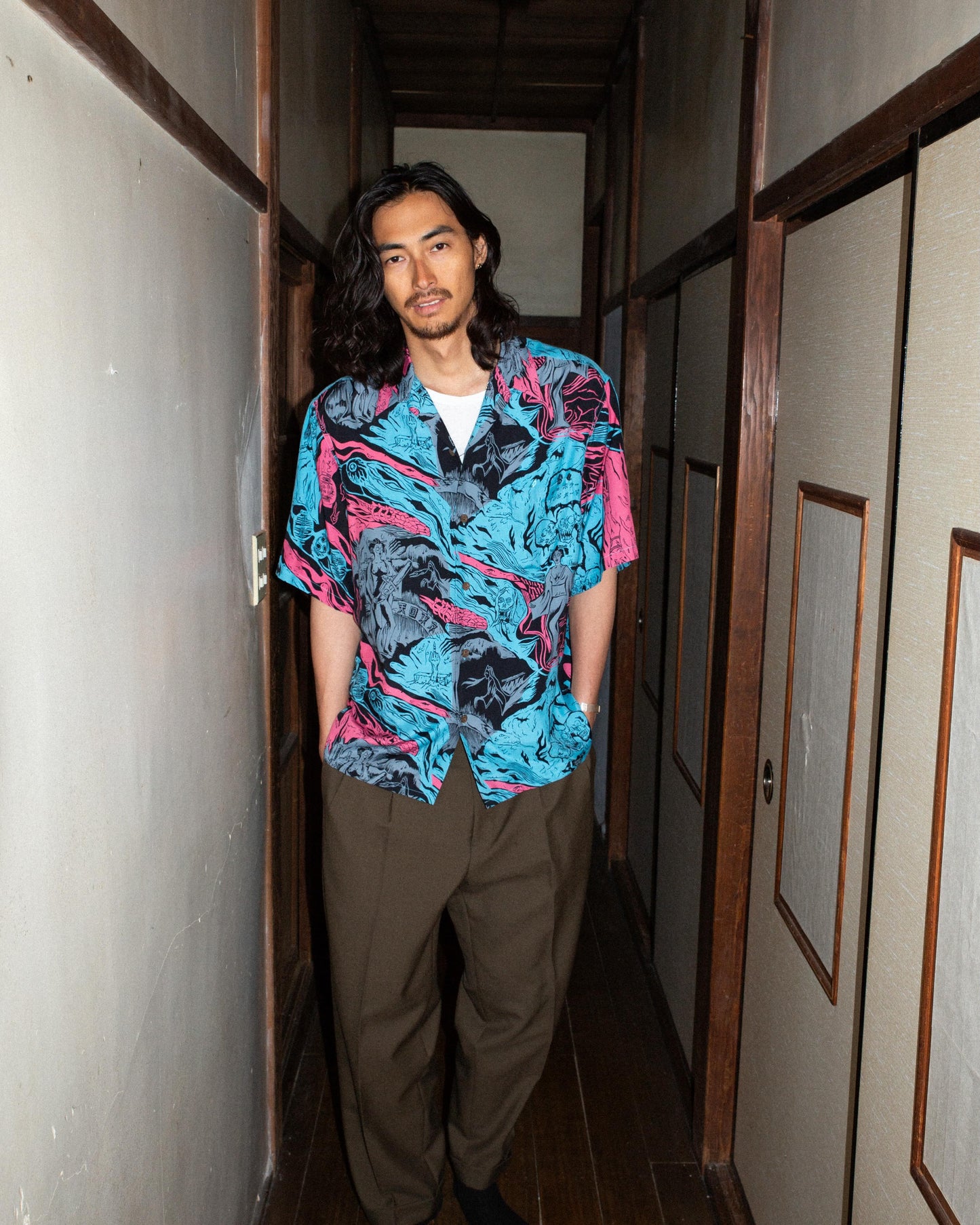 HAWAIIAN SHIRT S/S ( TYPE-1 )