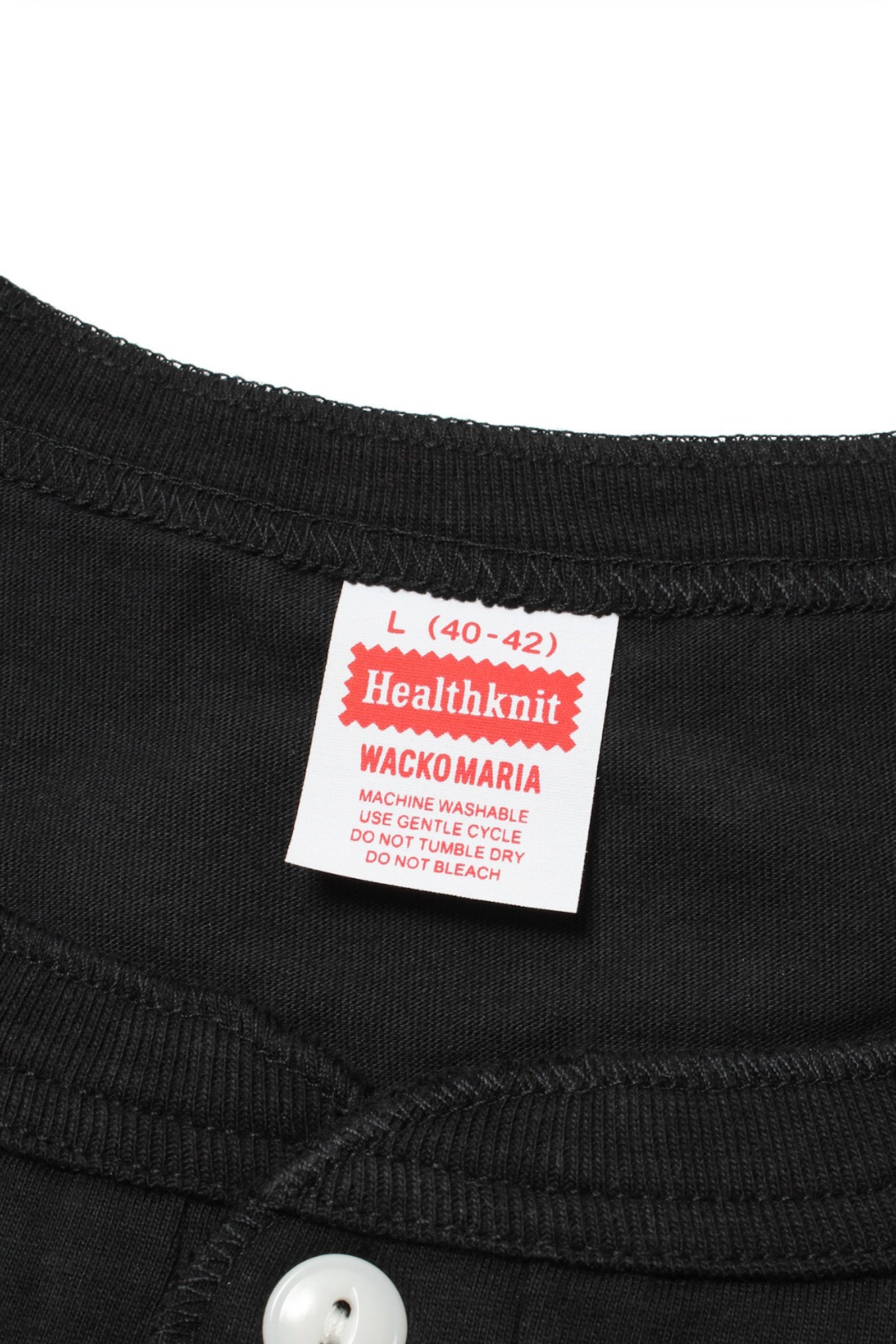 HEALTHKNIT / HENRY NECK T-SHIRT