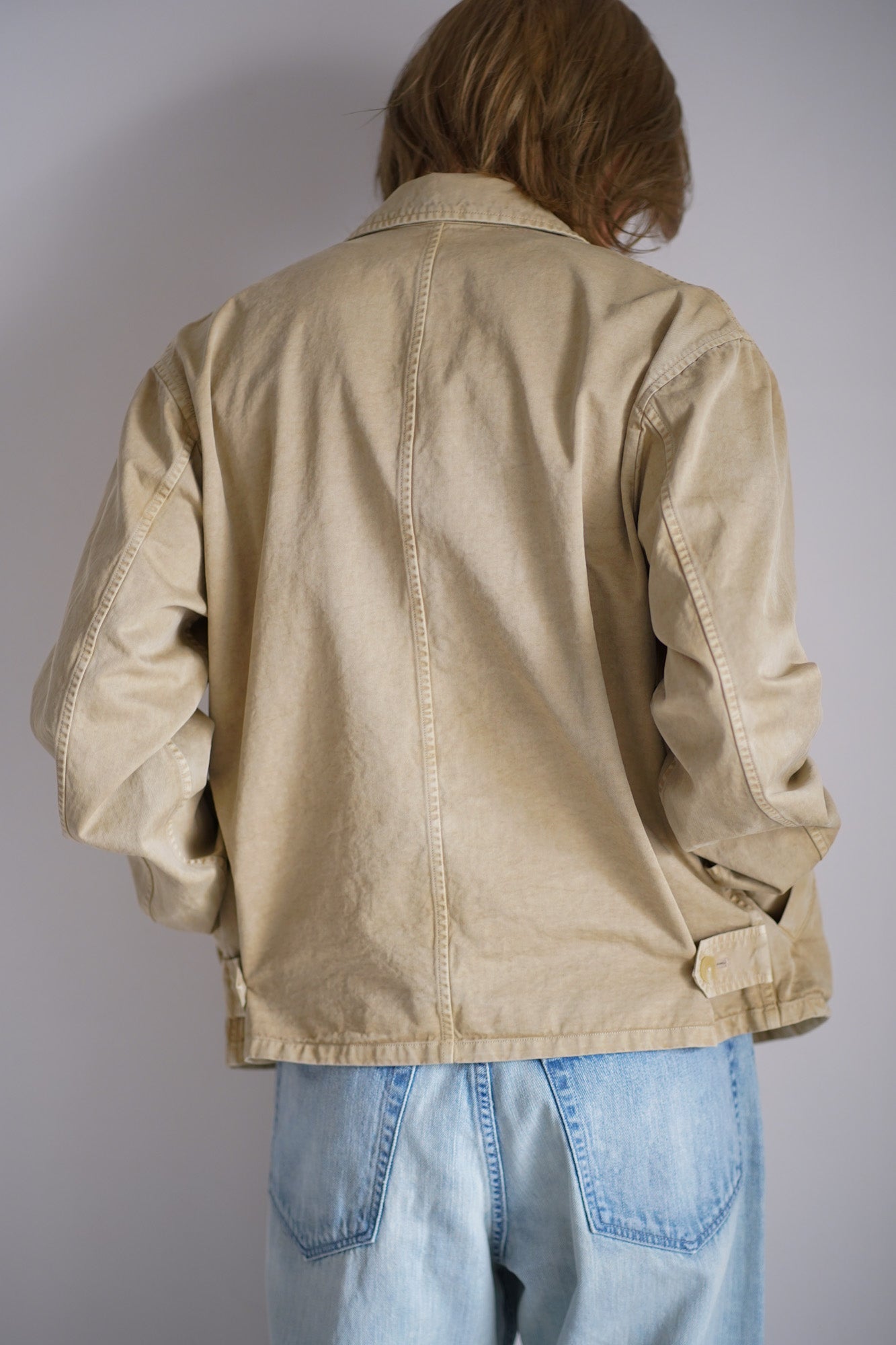 GARMENT-DYED FINX LIGHT CHINO BLOUSON