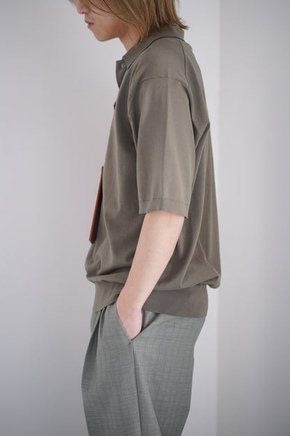 GIZA HIGH GAUGE KNIT POLO