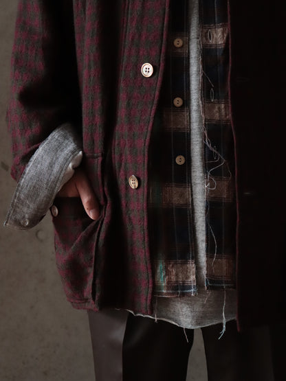 3 buttons shirt jacket
