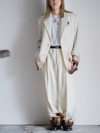 MUD-HAND-PAINTED TAILORED JACKET