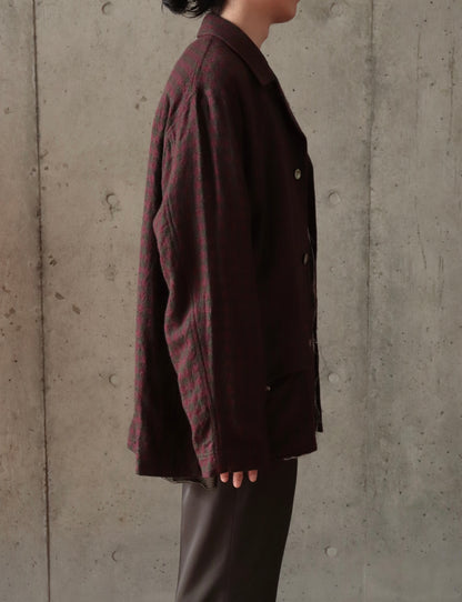 3 buttons shirt jacket