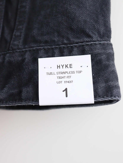 TWILL STRAPLESS TOP