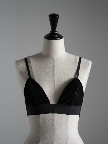 VELVET BRALETTE