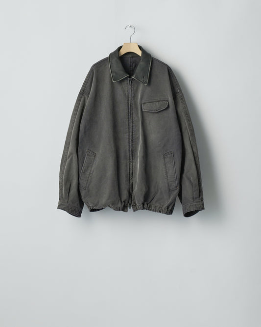 SULFUR DYED WHIP CORD VINTAGE ZIP JACKET