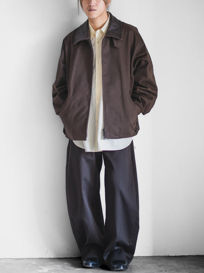 COTTON SATIN ROUND PANTS