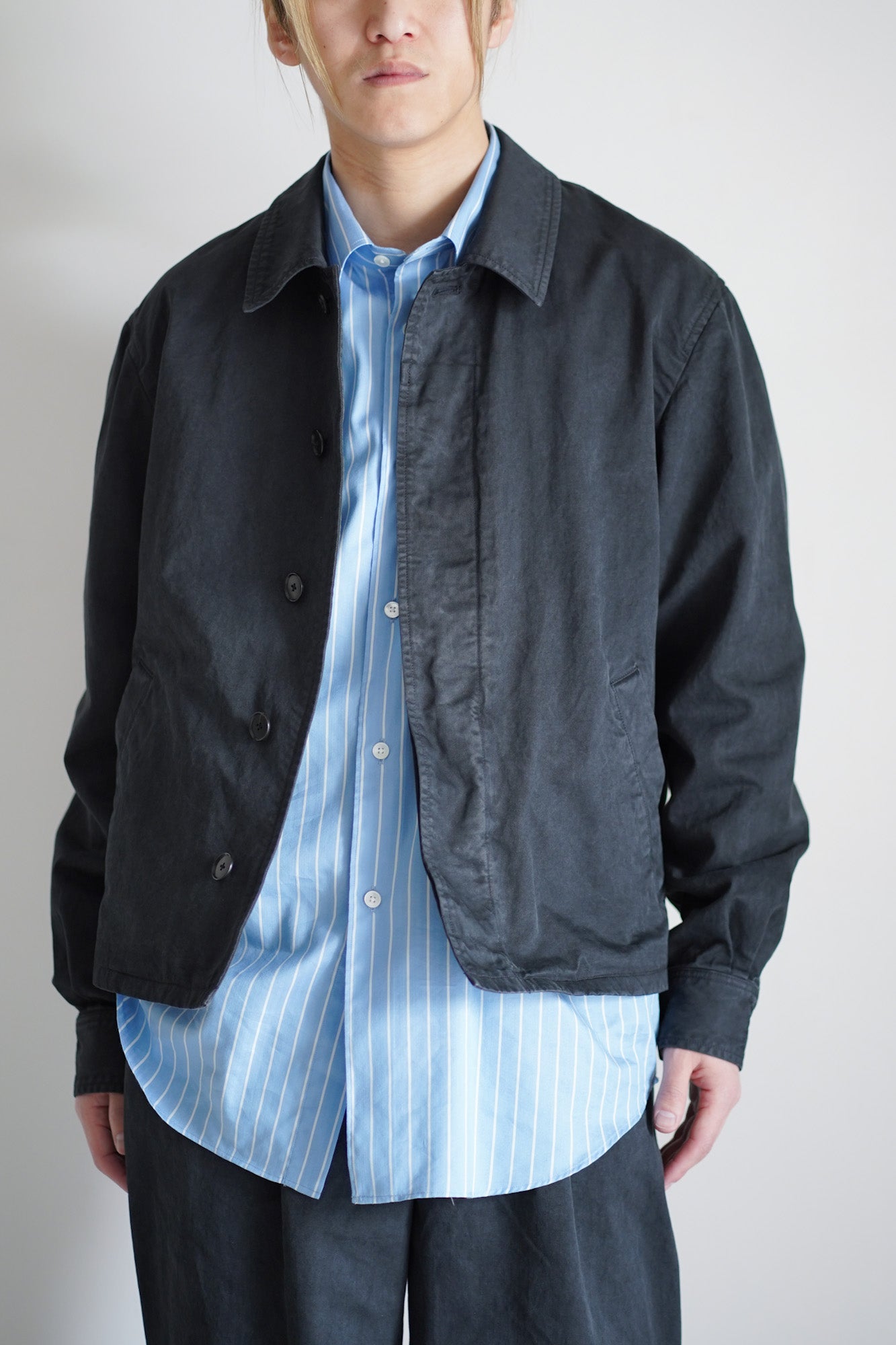 GARMENT-DYED FINX LIGHT CHINO BLOUSON
