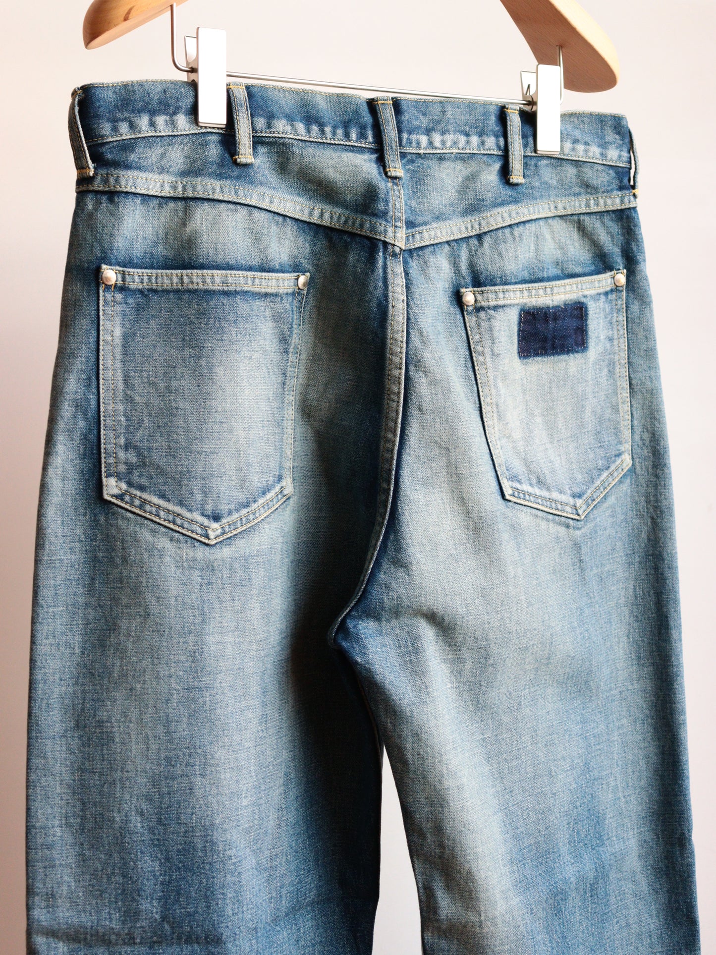 cattleman denim pant -painted-