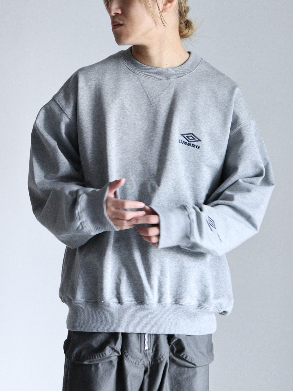 HIGH GAUGE COTTON SWEAT LS