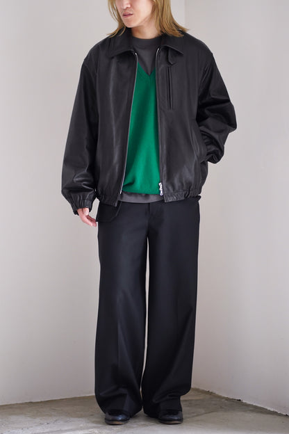 CALF ZIP SHORT JACKET