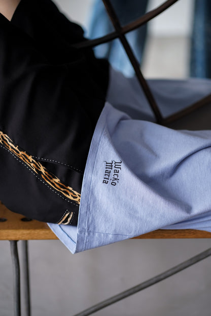 WASHED HEAVY WEIGHT CREW NECK T-SHIRT ( TYPE-1 )