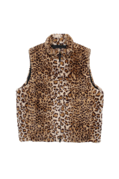 WILD THINGS / LEOPARD FUR HAPPY VEST ( TYPE-1 )