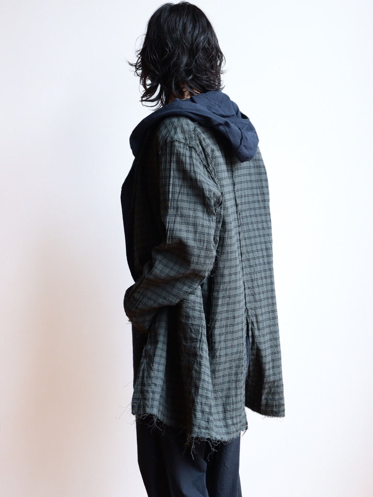 over sized toile coat