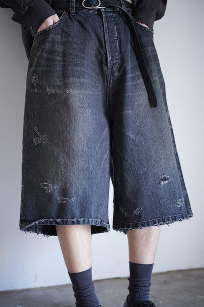 BAGGY DENIM SHORTS