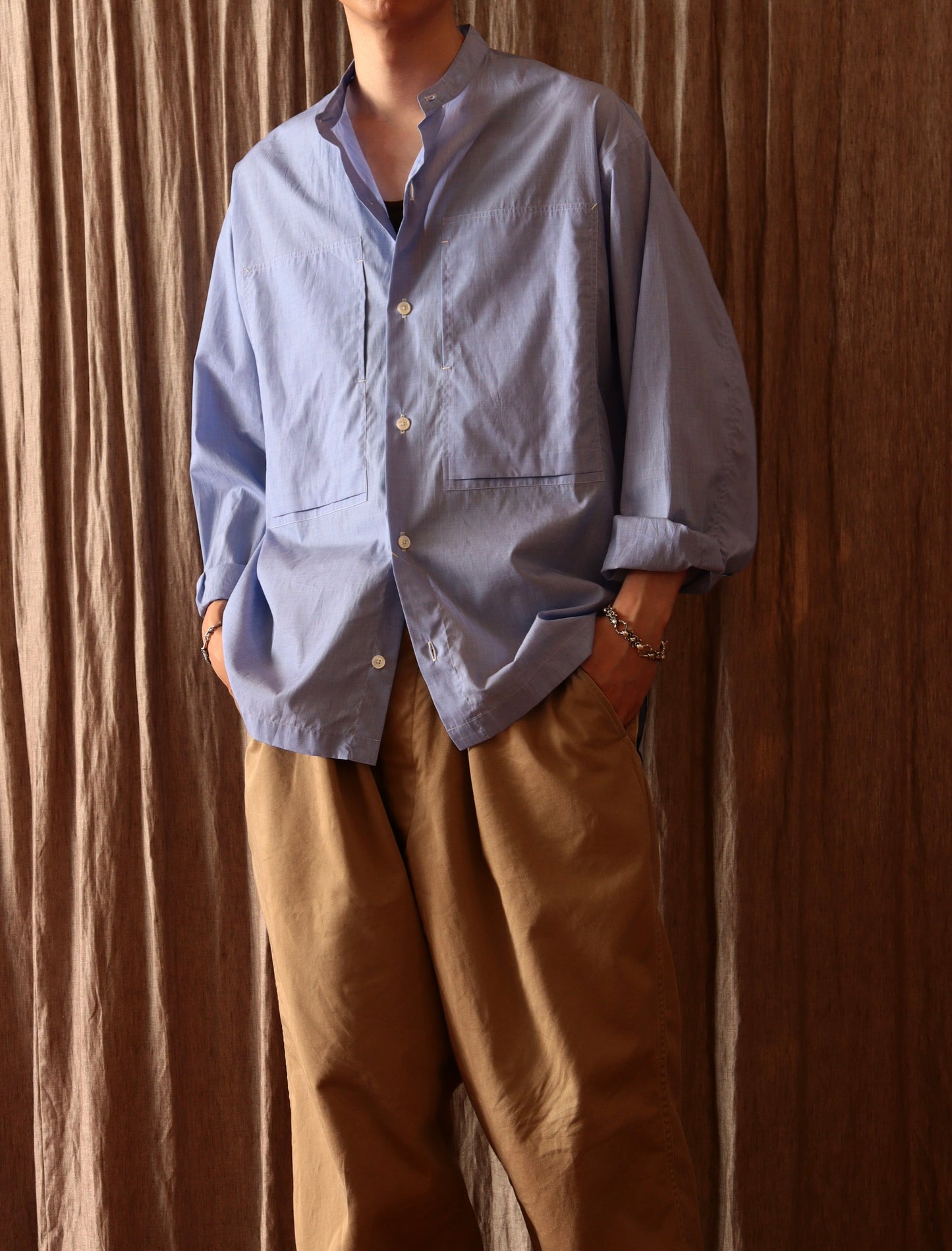 SHIRT155 Cody hairline Stripe