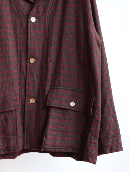 3 buttons shirt jacket