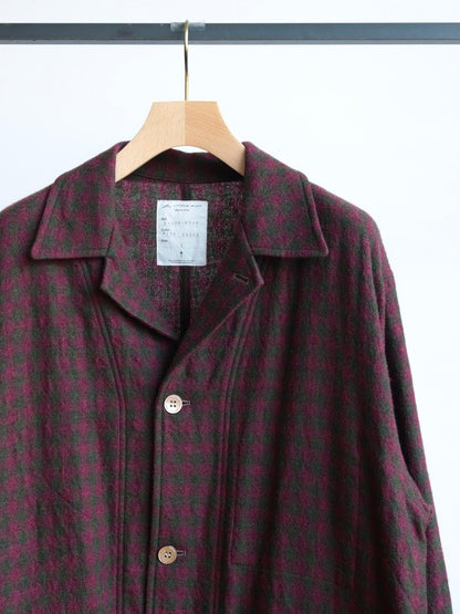 3 buttons shirt jacket