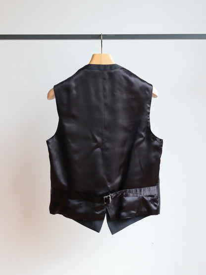 VEST001 SPENCER Glen check VEST