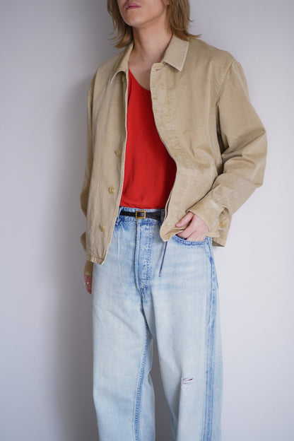 GARMENT-DYED FINX LIGHT CHINO BLOUSON