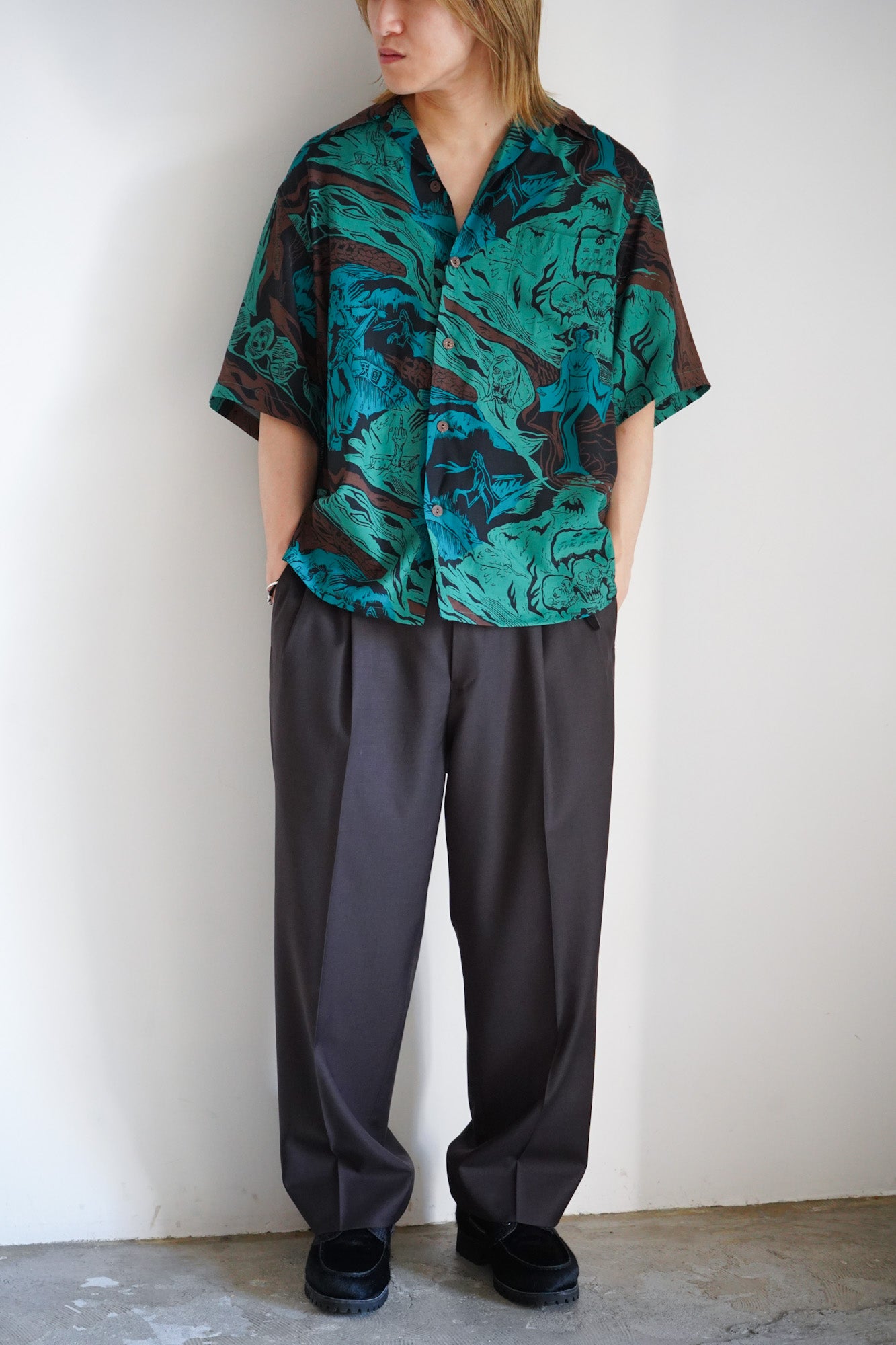 HAWAIIAN SHIRT S/S ( TYPE-1 )