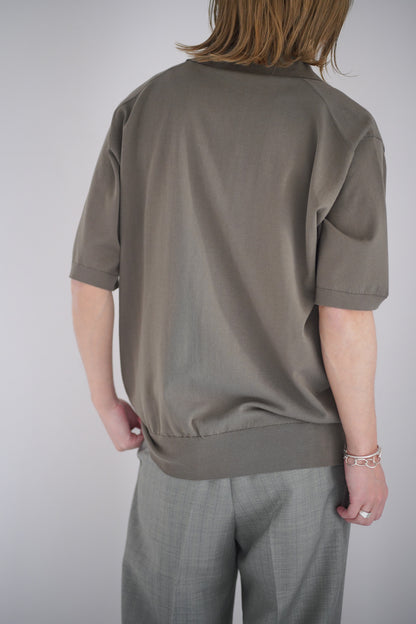 GIZA HIGH GAUGE KNIT POLO
