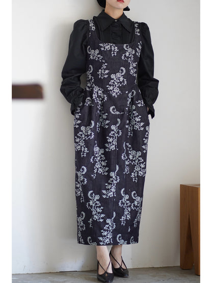 ORGANIC COTTON EMBROIDERED BLOUSE