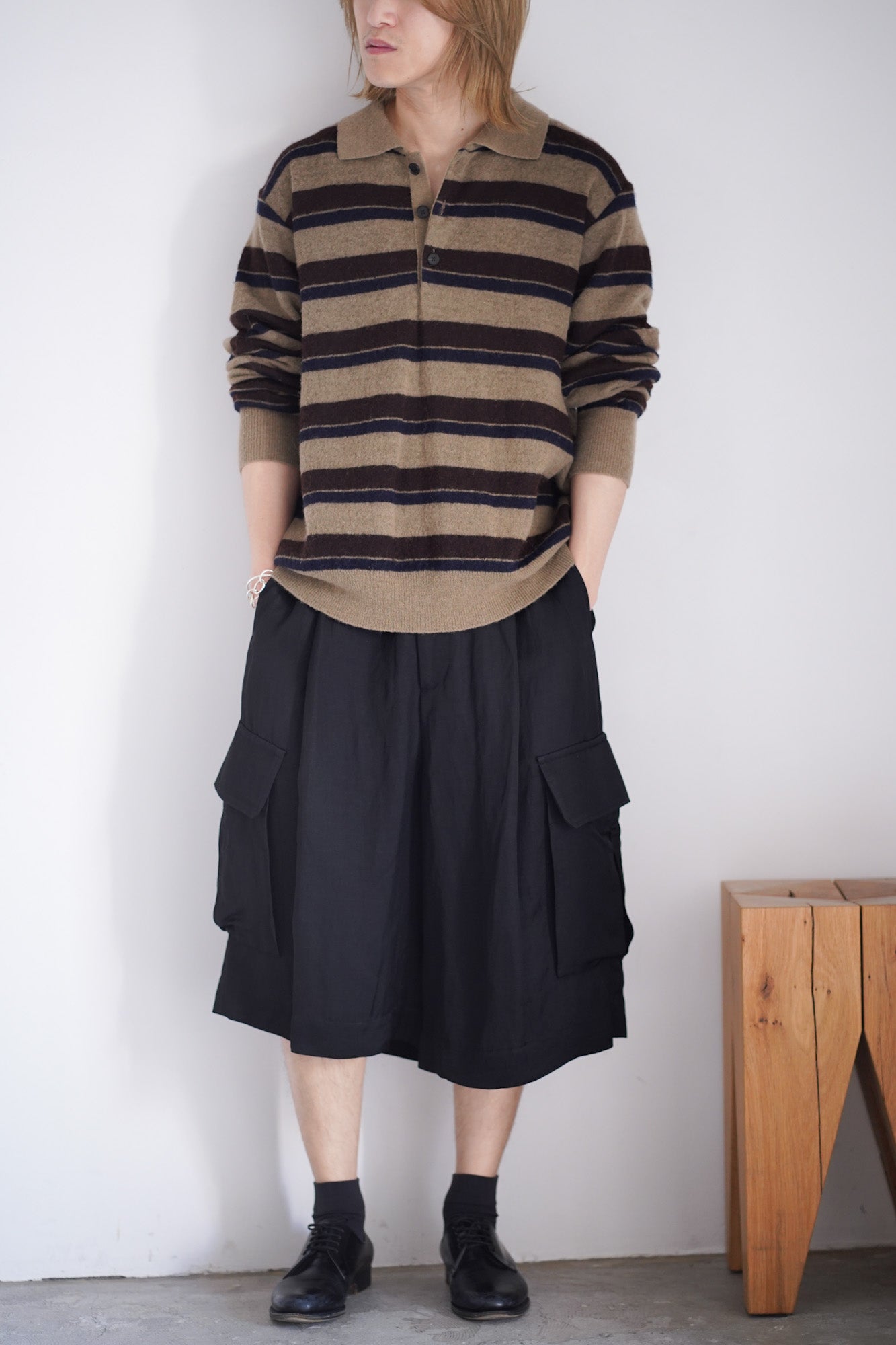 VIS/LI BRIGHT TWILL CARGO SHORT TROUSERS