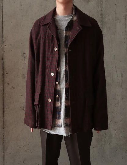 3 buttons shirt jacket