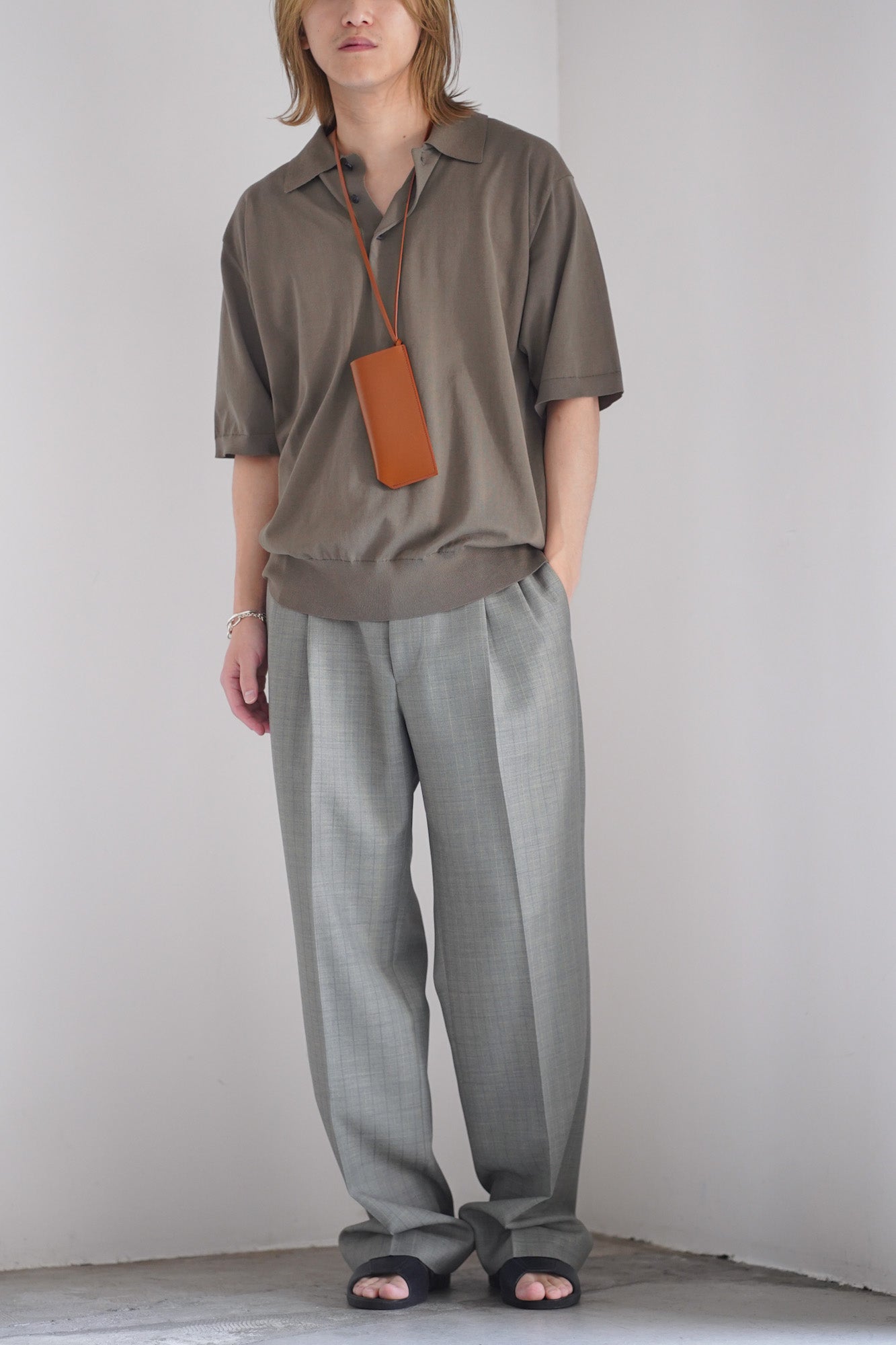 GIZA HIGH GAUGE KNIT POLO