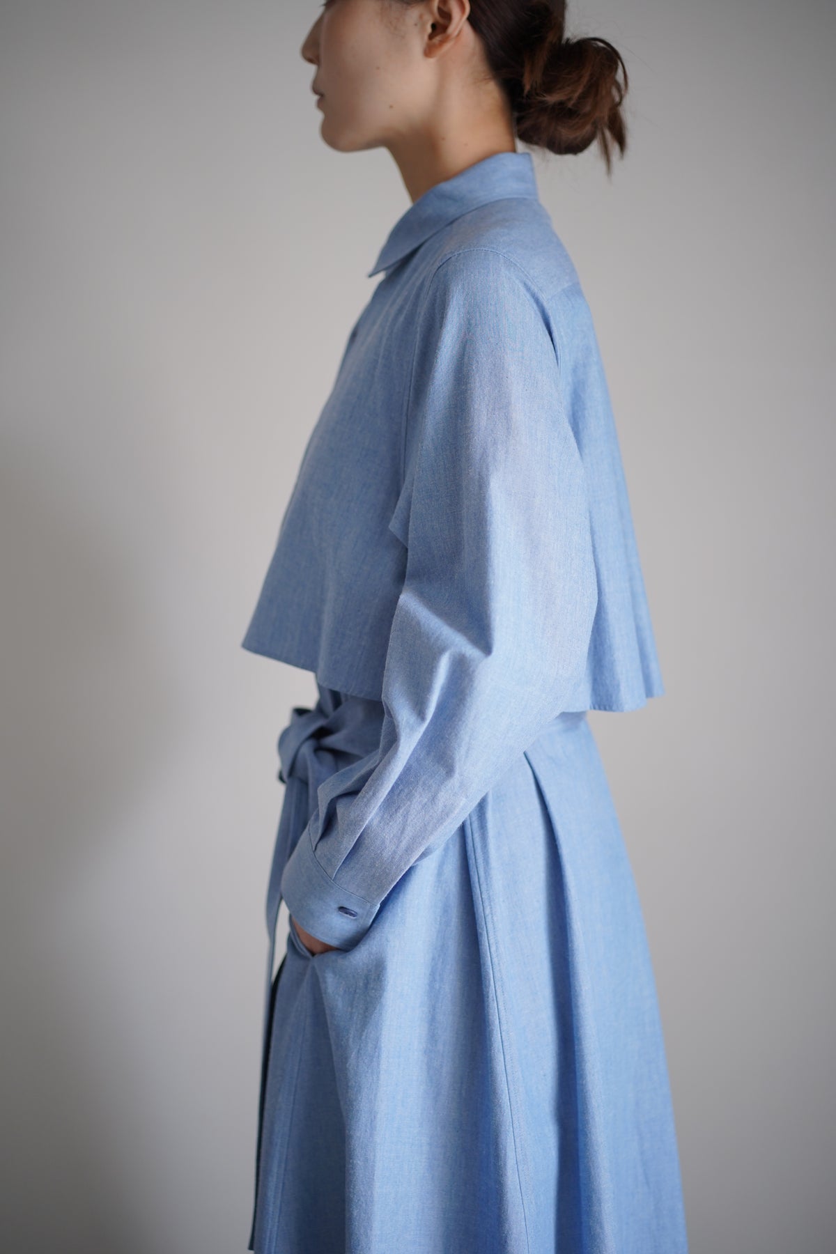 CHAMBRAY DRESS